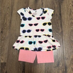 Monica + Andy Sunglasses Shorts Set